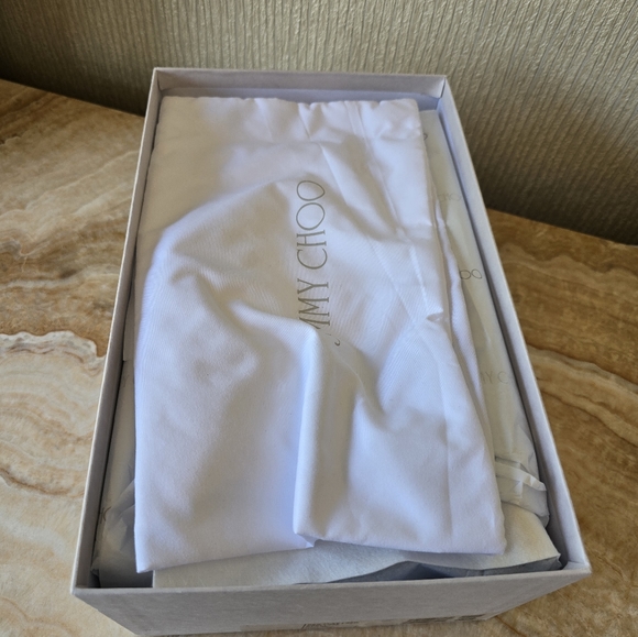 Jimmy Choo Sandals Black MSRP $595 Jimmy Choo Kes Slide Sandals - Picture 14 of 17